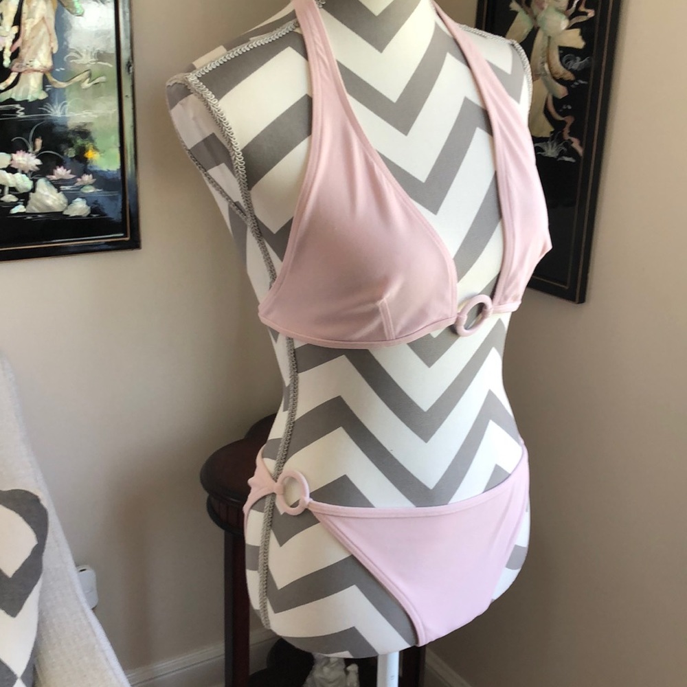 🎉 Calvin Klein Pink Bikini- NWOT - Picture 1 of 5